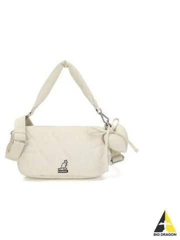 WH Quilted Tote Bag 3964 Ivory - KANGOL - BALAAN 1