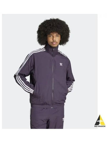 adidas Woven Firebird Track Top Deep Purple IZ2416 - ADIDAS - BALAAN 1