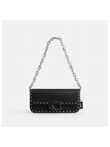 Idol Bag 23 With Rivets CU038 LHBLK - COACH - BALAAN 1