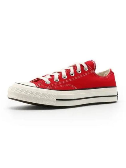 Chuck 70 Vintage Low Top Sneakers Enamel Red - CONVERSE - BALAAN 2