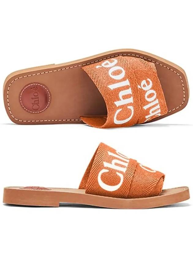 Woody Flat Mules Organge - CHLOE - BALAAN 6