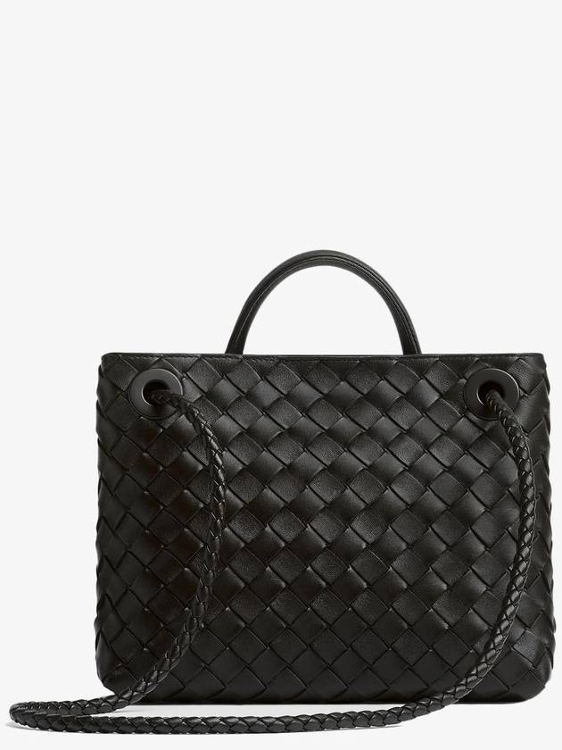 Andiamo Small Tote Bag Black - BOTTEGA VENETA - BALAAN 3