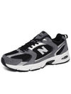 530 Low Top Sneakers Black White - NEW BALANCE - BALAAN 6