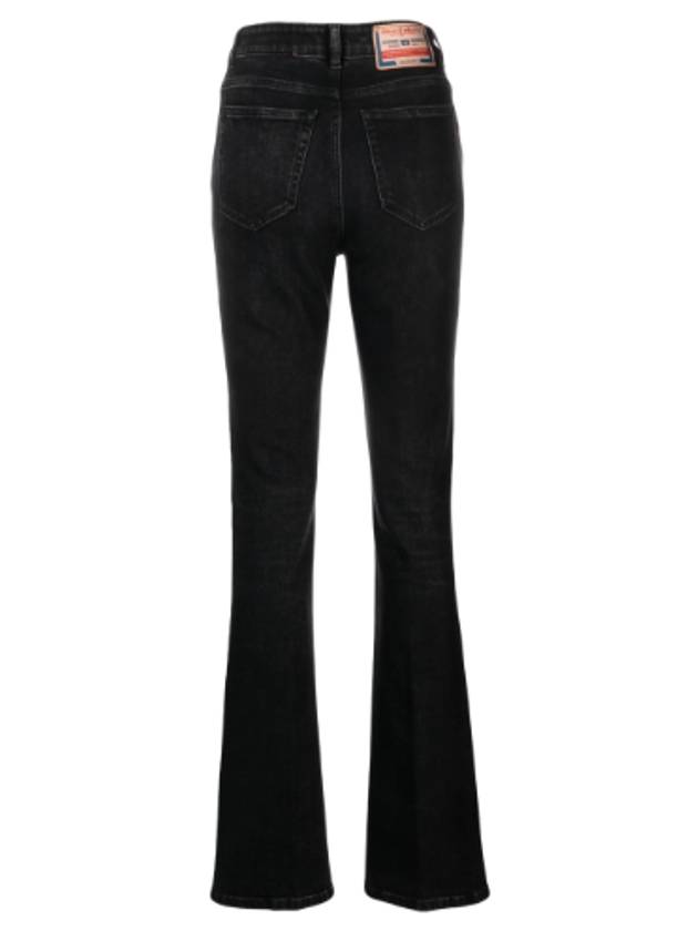 High Rise Bootcut Jeans Black - DIESEL - BALAAN 4