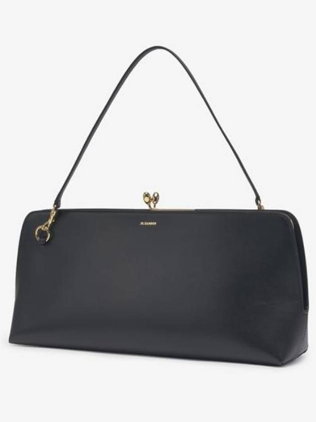 Goji Medium Shoulder Bag Black - JIL SANDER - BALAAN 2