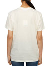 Women's Love Club Logo Short Sleeve T-Shirt White - GANNI - BALAAN 4