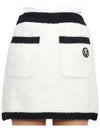 Golf Wear Women s Knit Skirt MLW 2D AE11 WHITE - MARK & LONA - BALAAN 8