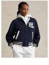 RL Logo Reversible Bomber Jacket Blue - POLO RALPH LAUREN - BALAAN 2