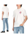 Short Sleeve T Shirt VURT21433K0001 WHS WHITE - DUVETICA - BALAAN 2