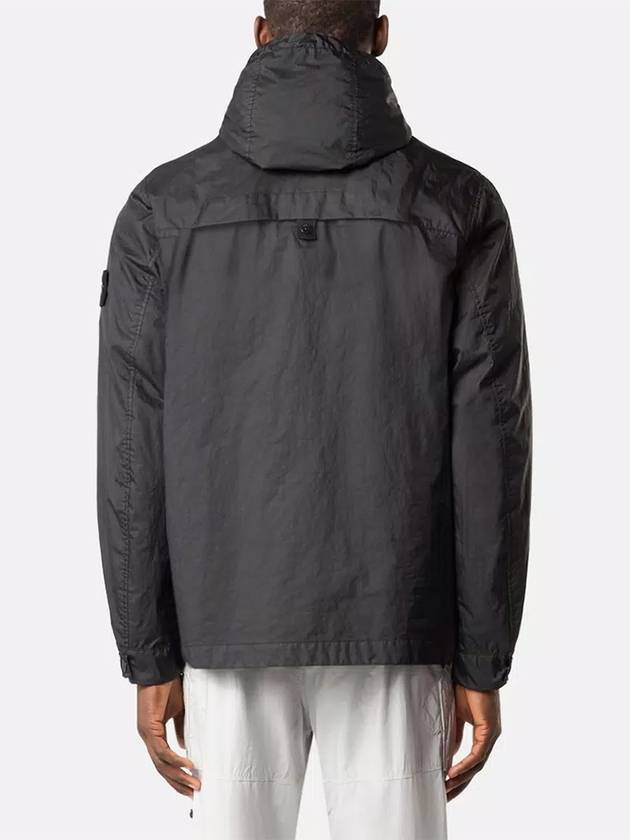 Membrana 3L TC Hooded Jacket Black - STONE ISLAND - BALAAN 8