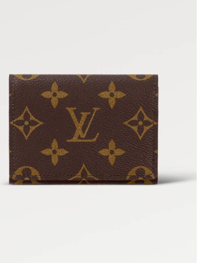 Enveloppe Carte De Visite Monogram Card Wallet Brown - LOUIS VUITTON - BALAAN 3