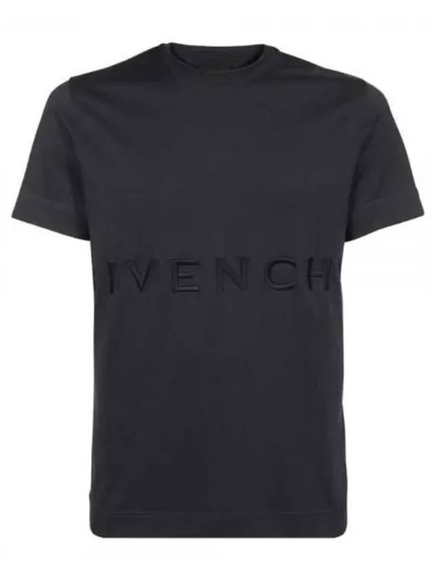 4G logo embroidered short sleeve t-shirt - GIVENCHY - BALAAN 2