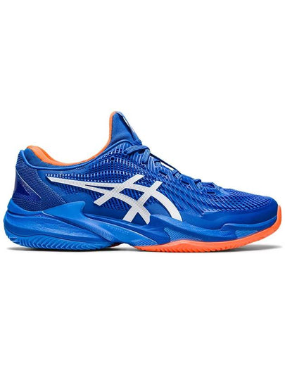 Court FF 3 Novak Clay Low Top Sneakers Tuna Blue - ASICS - BALAAN 2