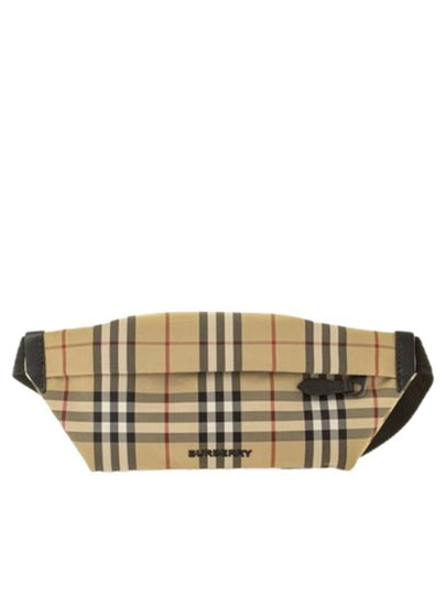 Stevie Check Belt Bag Archive Beige - BURBERRY - BALAAN 2