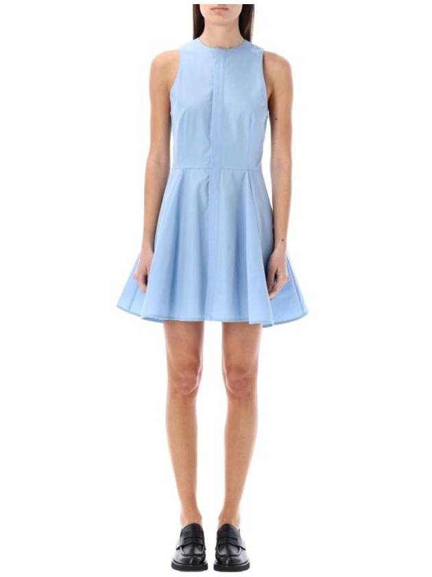 Cashmere Short Dress Blue - AMI - BALAAN 1