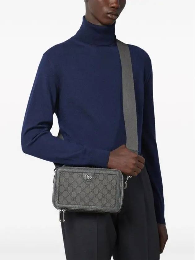 Ophidia GG Mini Bag Grey - GUCCI - BALAAN 4