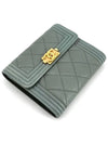 Boy caviar gold bifold wallet - CHANEL - BALAAN 6