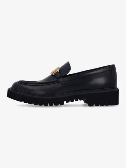 V Logo Signature Chunky Loafers Black - VALENTINO - BALAAN 2