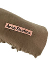 Canadian muffler NARROW caramel brown CA0210 - ACNE STUDIOS - BALAAN 2