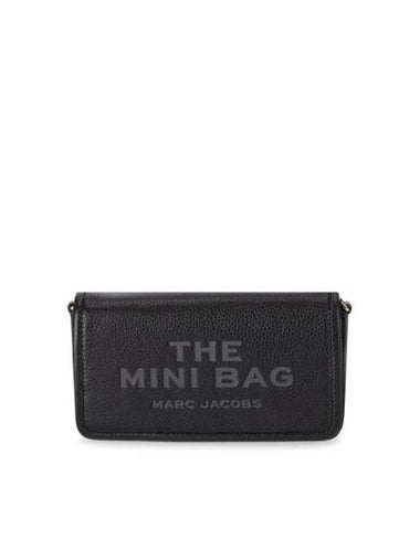 Leather Mini Cross Bag Black - MARC JACOBS - BALAAN 1