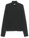 Funnel Neck Knit Top Grey - OUR LEGACY - BALAAN 2