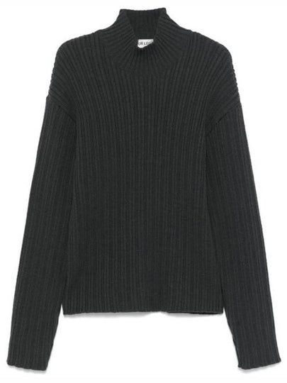 Funnel Neck Knit Top Grey - OUR LEGACY - BALAAN 2