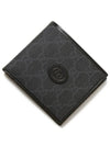 Interlocking G Coin Half Wallet Black - GUCCI - BALAAN 2