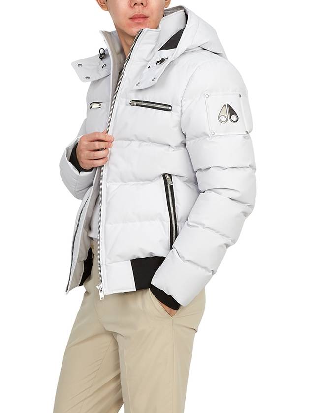 Men's Cloud Bomber Short Padding White - MOOSE KNUCKLES - BALAAN 7