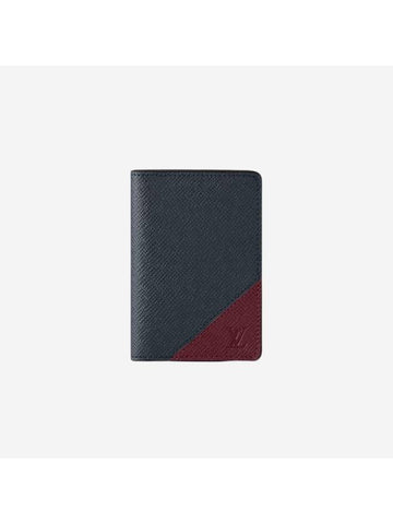 Pocket Organizer Midnight Blue Maple Red - LOUIS VUITTON - BALAAN 1