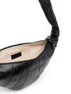 Croissant Medium Soft Nappa Leather Cross Bag Black - LEMAIRE - BALAAN 5