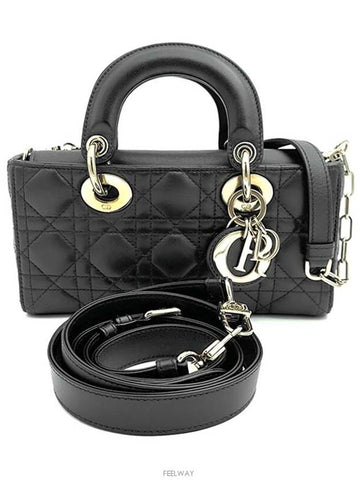 Cannage Lady DeJoy Small Chain Cross Bag - DIOR - BALAAN 1