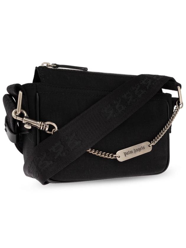 Palm Angels Shoulder Bag, Men's, Black - PALM ANGELS - BALAAN 4