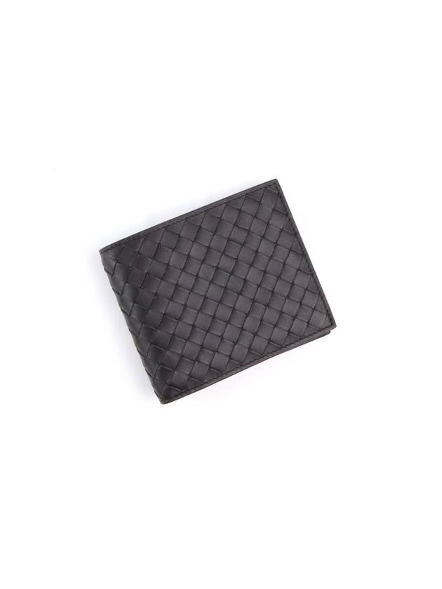 Intrecciato Weaving Half Wallet Espresso - BOTTEGA VENETA - BALAAN 4