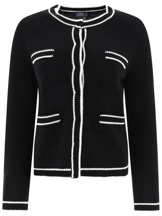 23FW Estate ESTATE cardigan black 2393460133 011 - MAX MARA - BALAAN 2