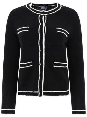 23FW Estate ESTATE cardigan black 2393460133 011 - MAX MARA - BALAAN 1