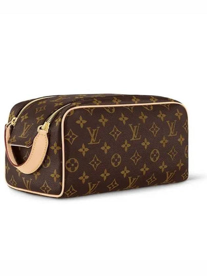 Dopp Kit Toilet Monogram Canvas Pouch Bag Brown - LOUIS VUITTON - BALAAN 2