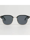 Asian Fit Gold Frame Sunglasses Black - TOM FORD - BALAAN 4