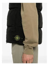 High Neck Padded Vest Black - STONE ISLAND - BALAAN 5