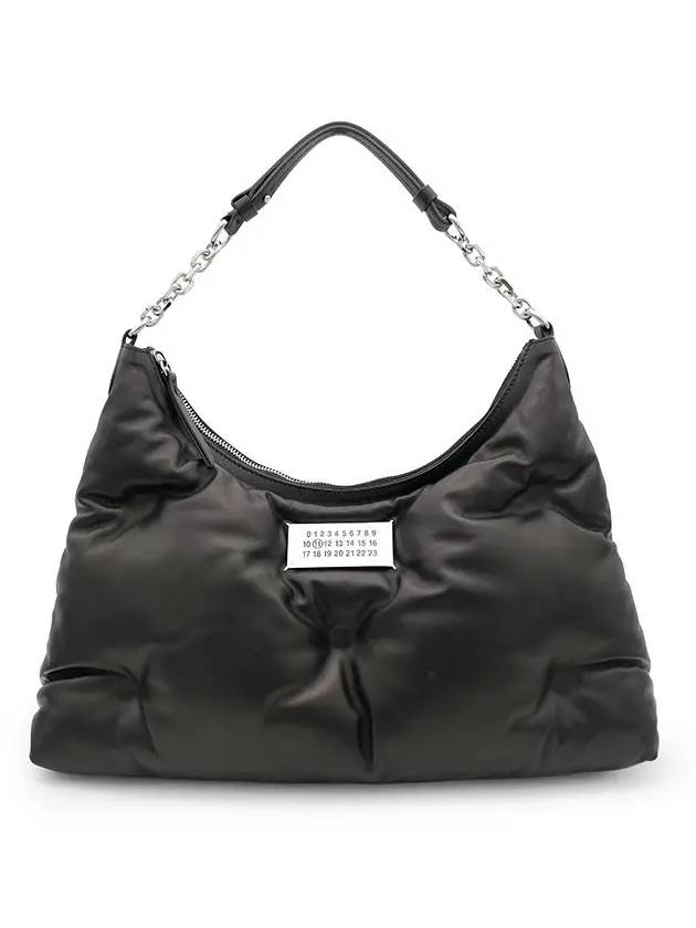 Glam Slam Medium Hobo Shoulder Bag Black - MAISON MARGIELA - BALAAN 3