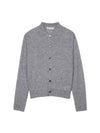 24 ss Evening Polo Cardigan M2243ED Dust Melange Fuzzy Alpaca B0111047329 - OUR LEGACY - BALAAN 2