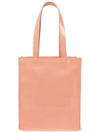 Logo Shoulder Tote Bag Salmon Pink - ACNE STUDIOS - BALAAN 4