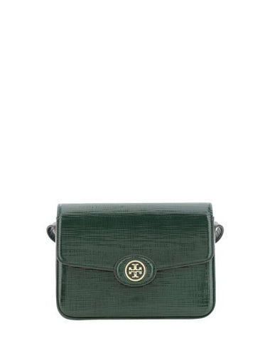 Robinson Spazzolato Convertible Shoulder Bag Green - TORY BURCH - BALAAN 1