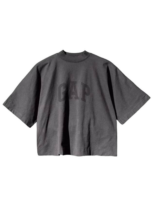 Easy Gap Engineered by Balenciaga Dove No Seam T-Shirt Dark Gray 471281 03 47128103 - YEEZY - BALAAN 1