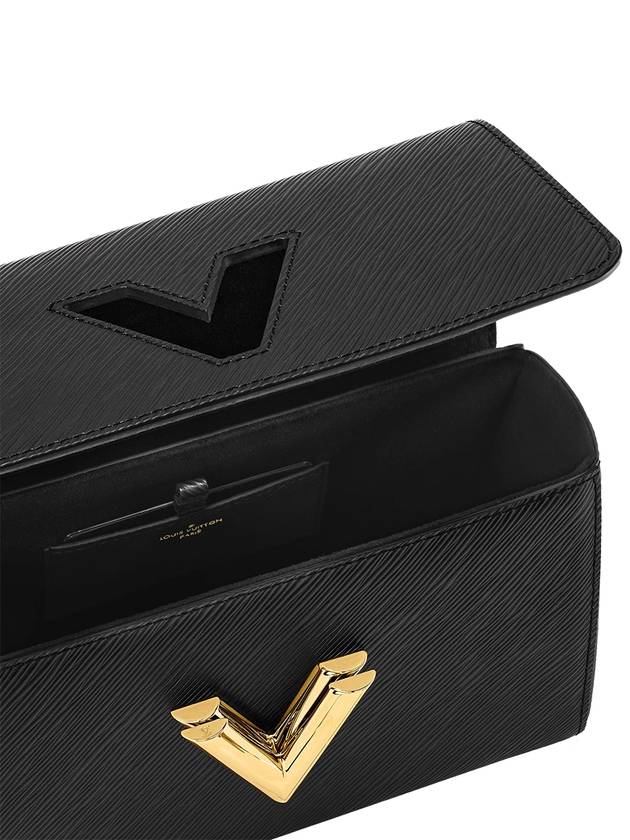 Women's Twist MM Shoulder Bag Black - LOUIS VUITTON - BALAAN 7