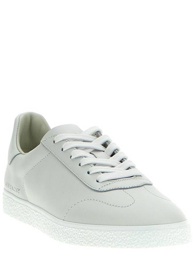 Town Leather Low Top Sneakers White - GIVENCHY - BALAAN 3