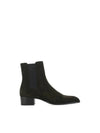 Wyatt Suede Chelsea Boots Sable Brun - SAINT LAURENT - BALAAN 2