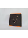 Mini Pop H Pendant Rose Gold & Noir - HERMES - BALAAN 2