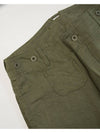 British Work Straight Pants Green - NIGEL CABOURN - BALAAN 4