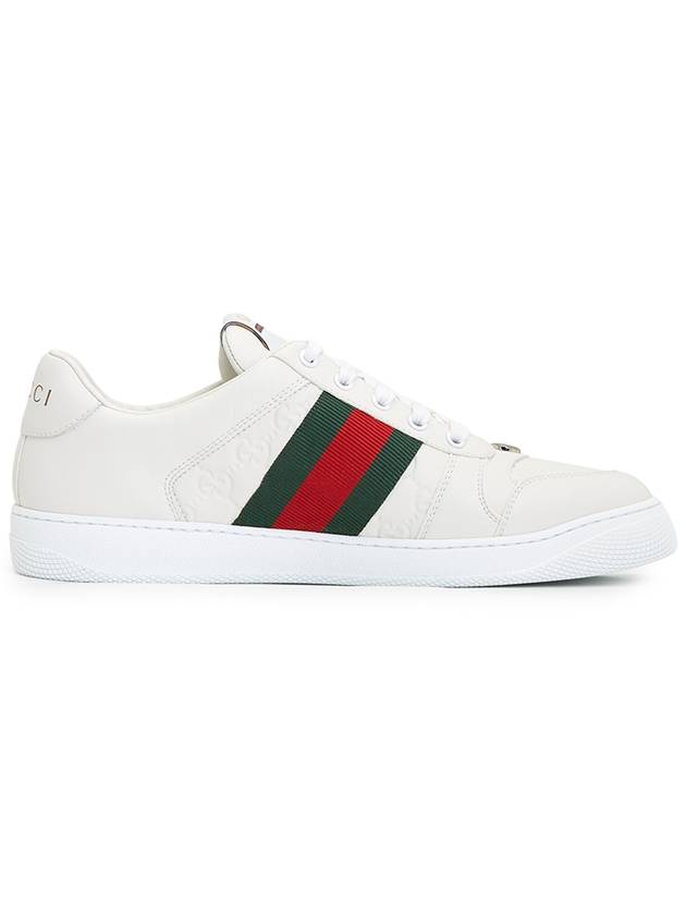 Screener Low Top Sneakers White - GUCCI - BALAAN 5