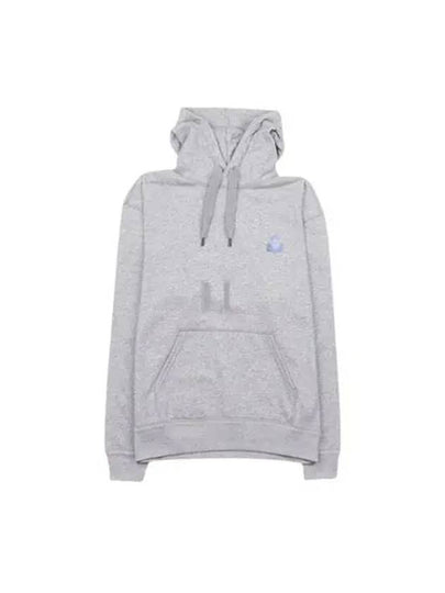 Matte Logo Print Hoodie Grey - ISABEL MARANT - BALAAN 2